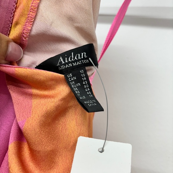 Adían Mattox Floral One-Shoulder Mini Dress - Picture 8 of 12